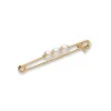Discount Alfiler Oro Amarillo Y Perlas Para Ella | Broches Y Alfileres