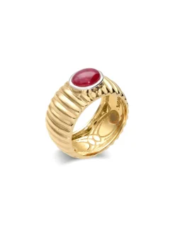 Online Anillo Oro Amarillo Con Rubí Anillos | Para Ella