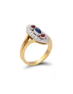 Fashion Anillo Oro Amarillo Lanzadera Piezas Únicas | Anillos