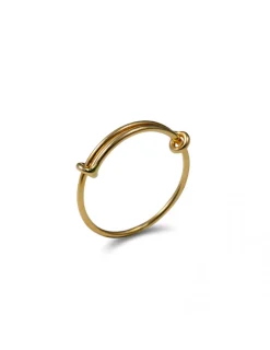 Online Anillo Oro Amarillo Nudo Corredizo Anillos | Para Ella