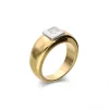 Online Anillo Oro Amarillo, Platino y Diamante Platino | Para Ella