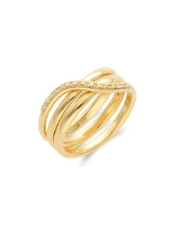 Best Anillo Oro Amarillo Y Diamantes Para Ella | Anillos