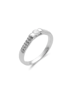 Online Anillo Oro Blanco Y Diamantes Para Ella | Anillos