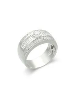 New Anillo Oro Blanco Y Diamantes Para Ella | Anillos