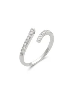 Hot Anillo Oro Blanco Y Diamantes Para Ella | Anillos