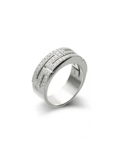 Discount Anillo Oro Blanco Y Diamantes Para Ella | Anillos