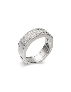 Online Anillo Oro Blanco Y Diamantes Para Ella | Anillos