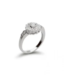 Online Anillo Oro Blanco Y Diamantes Para Ella | Anillos