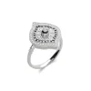 Best Anillo Oro Blanco Y Diamantes Black Diamonds | Para Ella