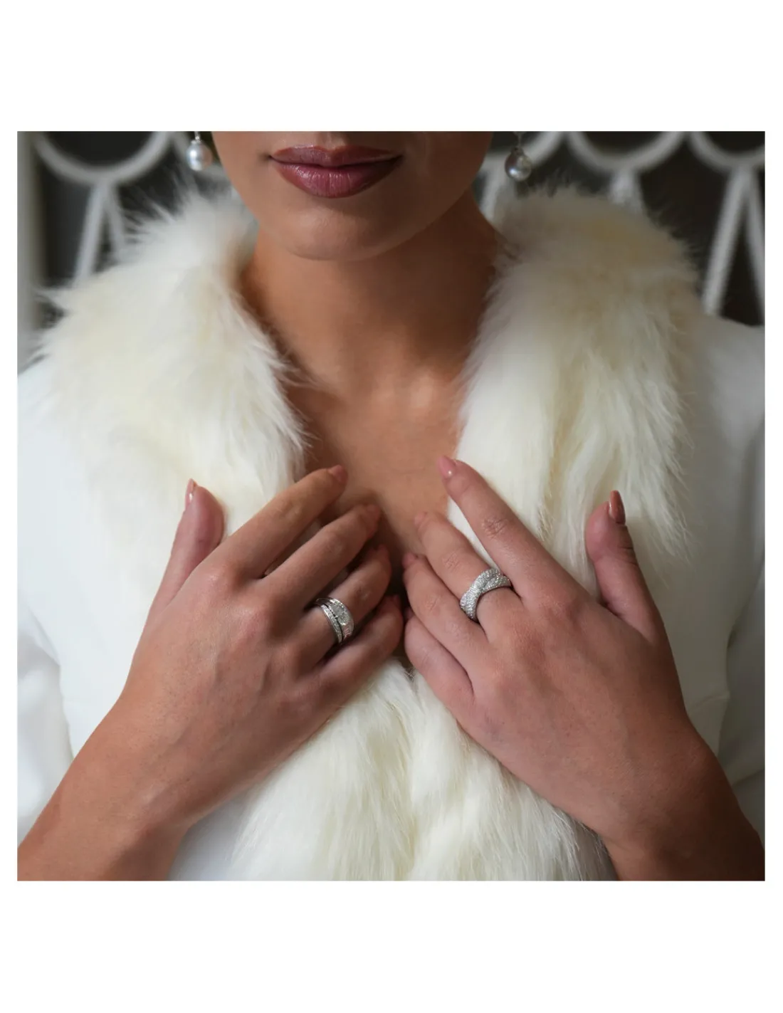 Sale Anillo Oro Blanco Y Diamantes Para Ella | Anillos