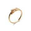 Clearance Anillo Oro Rosa Y Diamantes Para Ella | Anillos