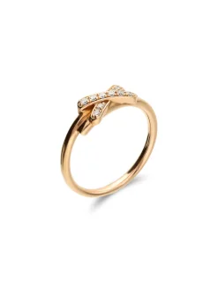 Clearance Anillo Oro Rosa Y Diamantes Para Ella | Anillos