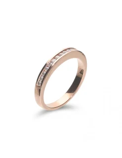 Discount Anillo Oro Rosa Y Diamantes Para Ella | Anillos