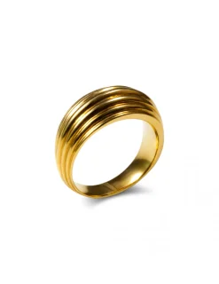 New Anillo Plata Chapada Anillos | Para Ella