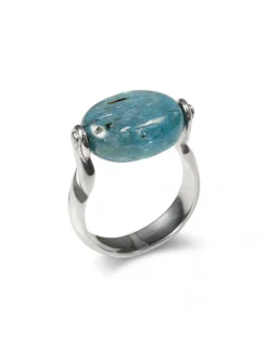 Sale Anillo Plata Y Cianita Anillos | Para Ella