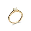 Clearance Anillo-Solitario Oro Amarillo Y Diamante Para Ella | Especial Anillos De Pedida