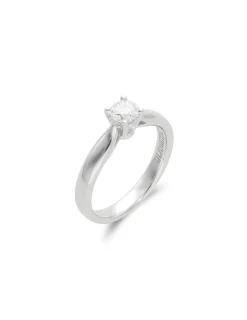 Sale Anillo-Solitario Oro Blanco Y Diamante Para Ella | Solitarios