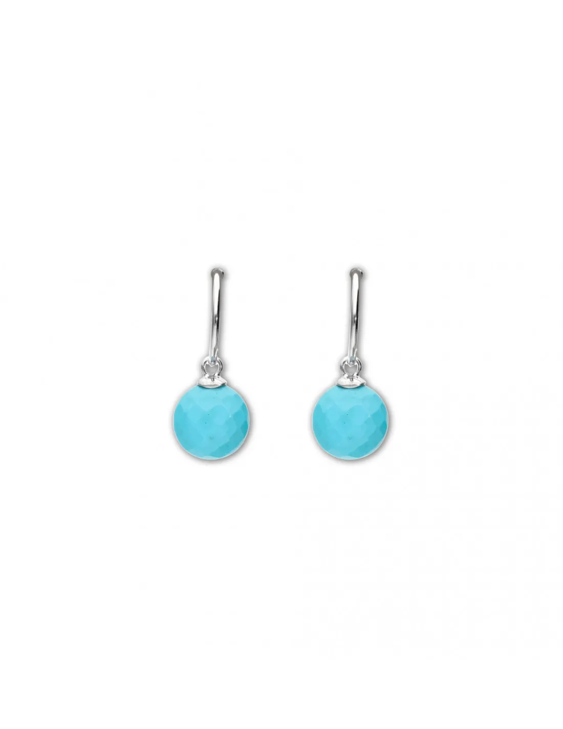 Clearance Argolla Plata Y Neolite Pendientes | Para Ella