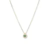 Online Cadena-Colgante Oro Amarillo, Esmeralda Y Diamantes Para Ella | Collares Y Gargantillas