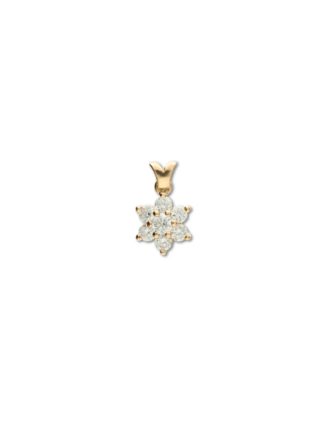 Online Colgante Oro Amarillo Y Diamantes Para Ella | Colgantes