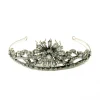 Outlet Diadema Novia Art Deco Plata Y Circonitas Flor Para Ella | Complementos