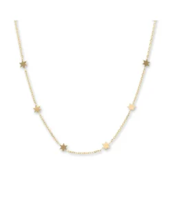 Fashion Gargantilla Oro Amarillo Estrellas Gargantillas | Para Ella