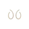 Clearance Pendientes Oro Amarillo Y Diamantes Para Ella | Pendientes