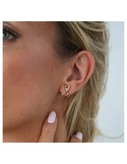 Discount Pendientes Oro Amarillo Y Diamantes Para Ella | Pendientes