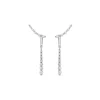 Outlet Pendientes Oro Blanco Y Diamantes Para Ella | Pendientes