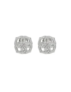 Sale Pendientes Oro Blanco Y Diamantes Para Ella | Pendientes