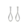 Clearance Pendientes Oro Blanco Y Diamantes Para Ella | Pendientes