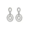Discount Pendientes Oro Blanco Y Diamantes Para Ella | Pendientes