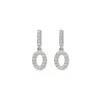 Fashion Pendientes Oro Blanco Y Diamantes Para Ella | Pendientes