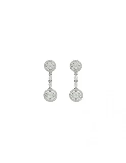 Best Pendientes Oro Blanco Y Diamantes Para Ella | Pendientes