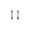 New Pendientes Oro Blanco Y Diamantes Para Ella | Pendientes