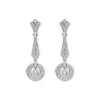 New Pendientes Oro Blanco Y Diamantes Para Ella | Pendientes