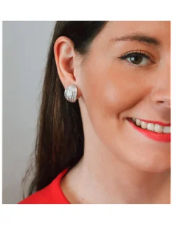 Best Pendientes Oro Blanco Y Diamantes Para Ella | Pendientes