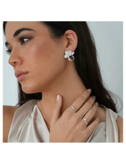 New Pendientes Oro Blanco Y Diamantes Para Ella | Pendientes