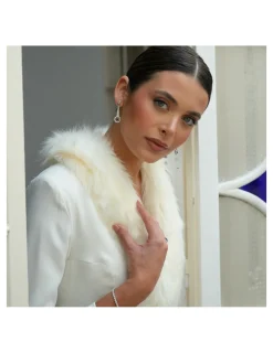 Discount Pendientes Oro Blanco, Zafiros Y Diamantes Para Ella | Pendientes