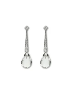Clearance Pendientes Plata, Circonitas Y Cuarzo Para Ella | Pendientes