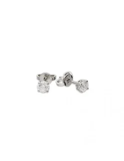 Sale Pendientes Platino Y Diamante Platino | Para Ella
