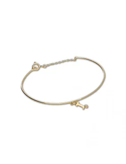 Best Pulsera Oro Amarillo Inicial Con Diamante Pulseras | Pulseras