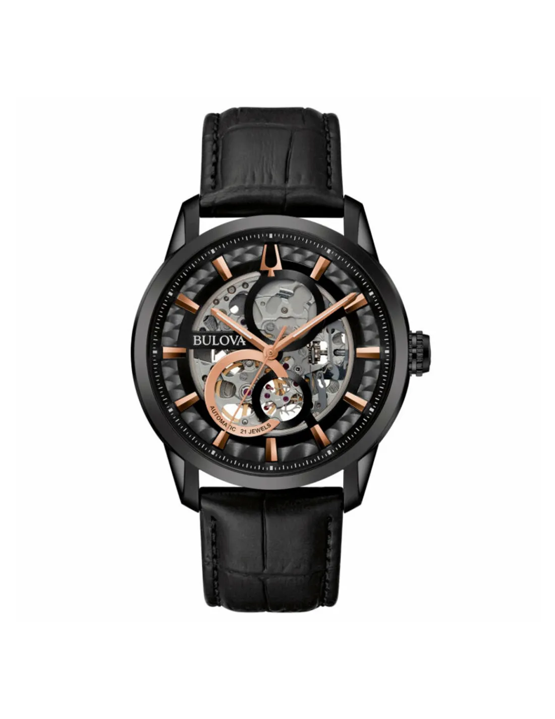 Clearance Reloj Sutton Scheleton 98A283 Para Él