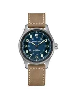 Hot Reloj Khaki Field Titanium Auto H70545540 Para Él